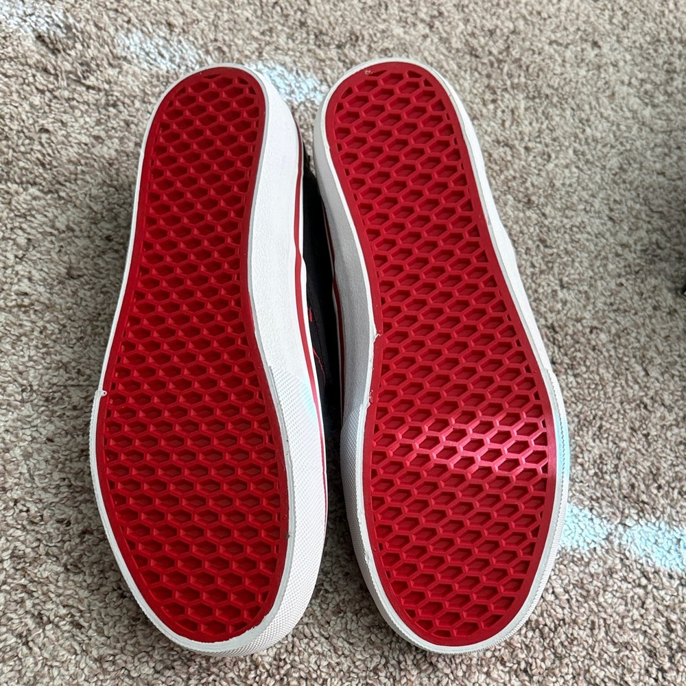 In-n-out Black and Red Palm Tree Slip-Ons - Picture 4 of 4